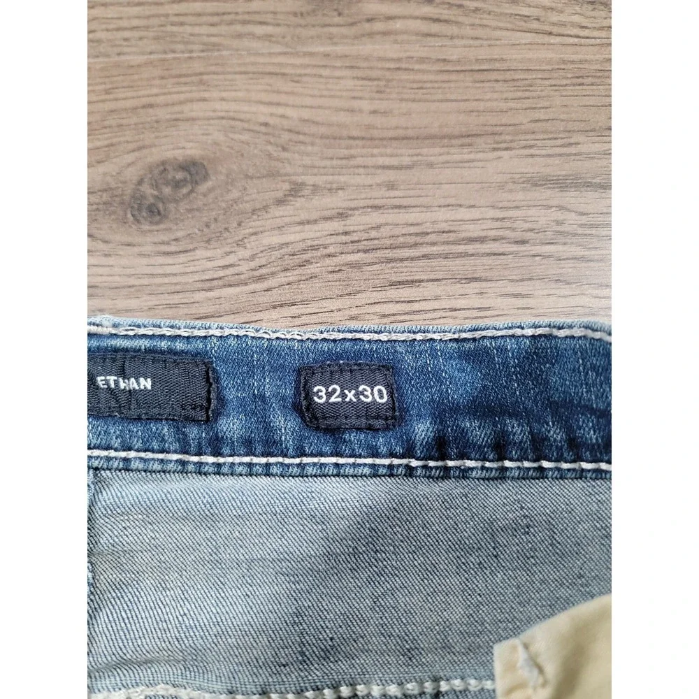 BKE Jeans Size 30x28* Blue Medium Wash Ethan Slim Fit Stretch Cotton Preppy Mens